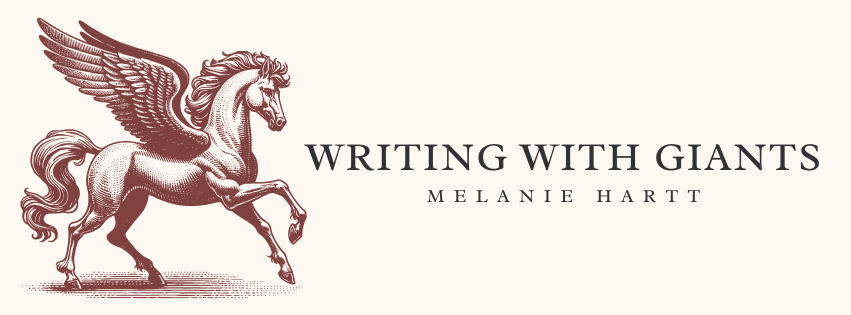 Horizontal Logo for Writing With Giants Blog